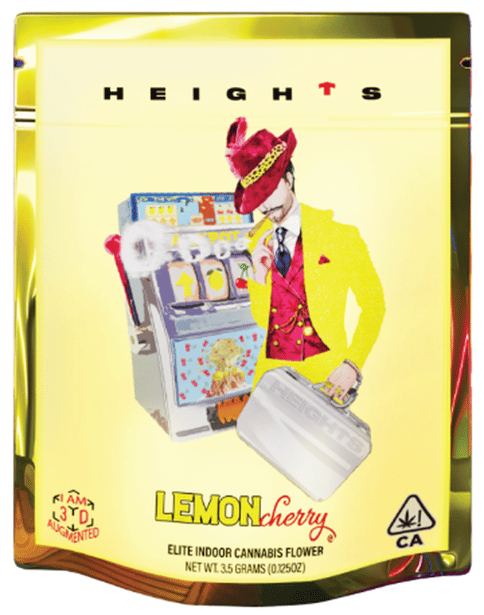 Heights | Lemon Cherry Gelato | 3.5g | Flower | Indoor | Bag