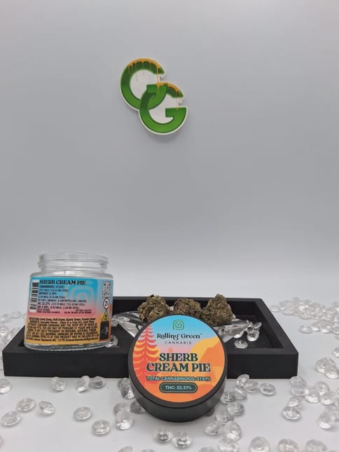 Sherb Cream Pie 3.5G Flower RGreen