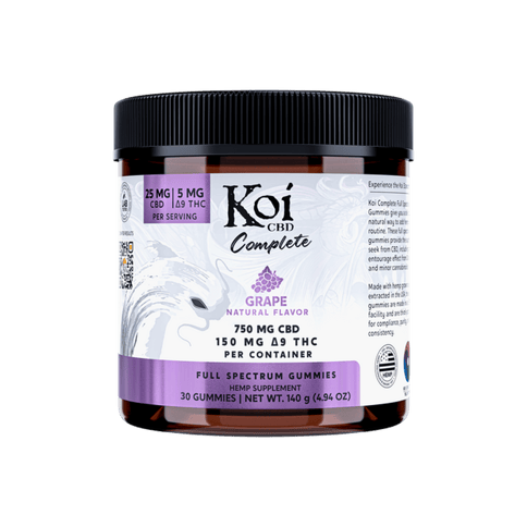 Grape Complete  Gummies 750mg