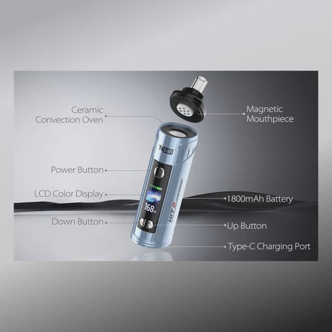 Hit 2 - Dry Herb Vaporizer 1800 mAh