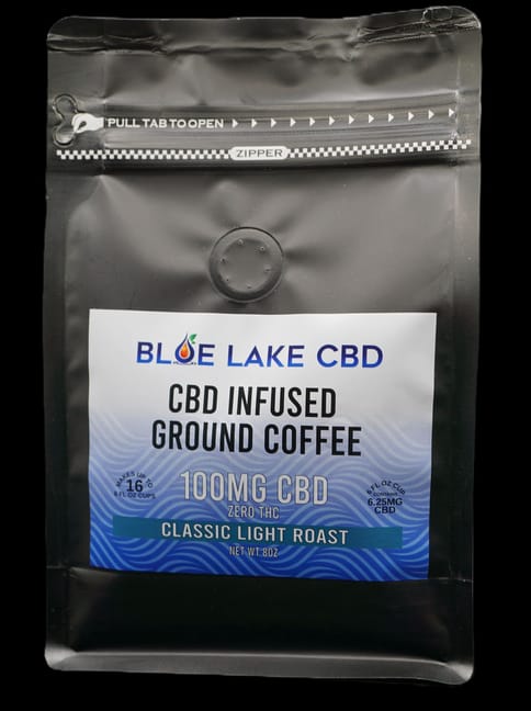 100MG CBD LIGHT ROAST GROUND COFFEE
