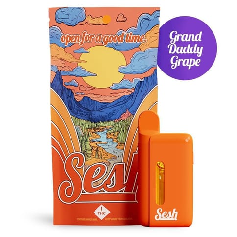Super Seshie Vape Grand Daddy Grape 4g (REC)