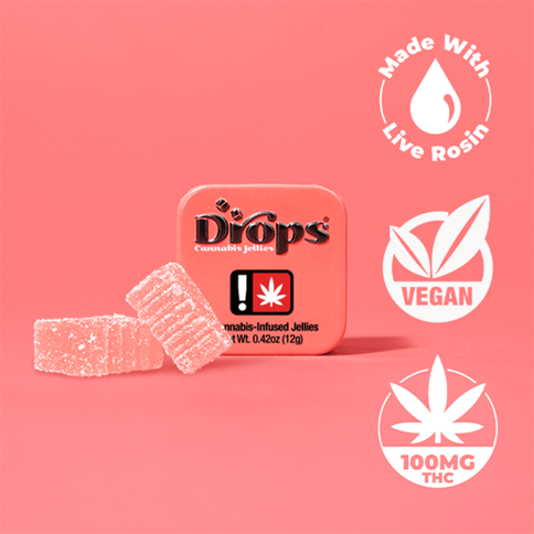 Drops Jellies 2 Pack | Watermelon 100mg