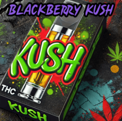 Blackberry Kush Disposable Vape Cart