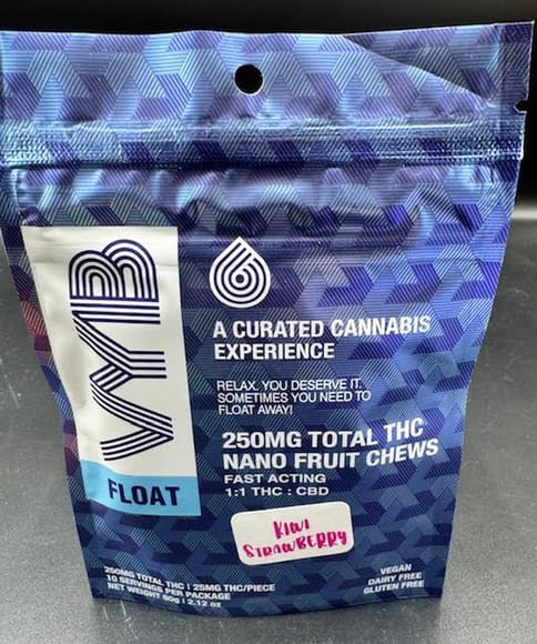 VYB - FLOAT Nano 250mg Gummies - (Kiwi Strawberry)