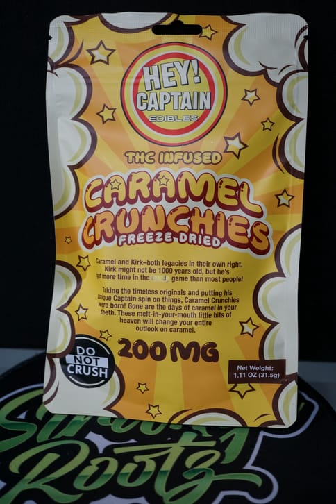 Caramel Crunchies 200mg PK