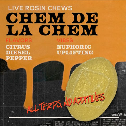 Chem De La Chem 100mg 10pk - Live Rosin Chews