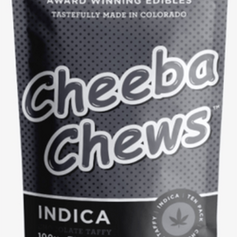 Cheeba Chews Chocolate Taffy Indica 100mg