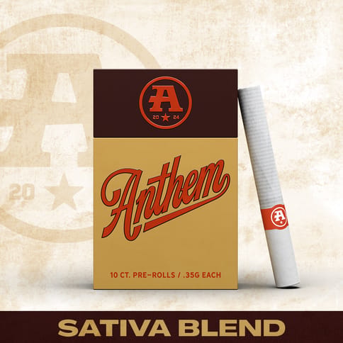 Anthem - .35g 10pk  Prerolls - Sativa Blend