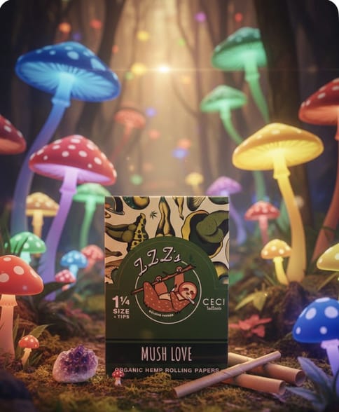 1 1/4 Mush Love  + Tips Papers