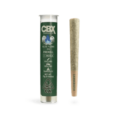 CANNABIOTIX - INDOOR PREROLL - BLUE FLAME OG - 0.75G