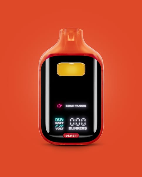 BTQ Blast - Sour Tangie Sativa - 2G AIO Liquid Diamond Vape