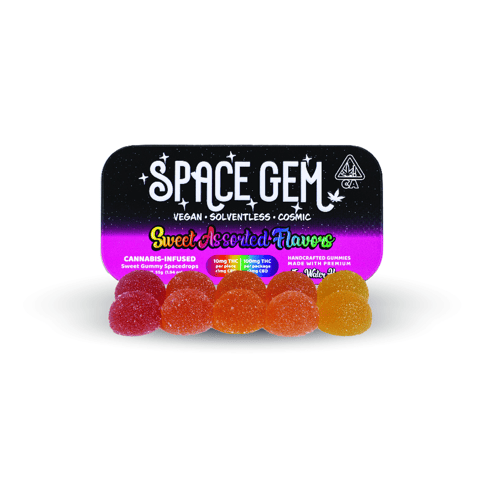 Space Gem | Sweet Gummy SpaceDrops | 10mg THC x  10 Gummies