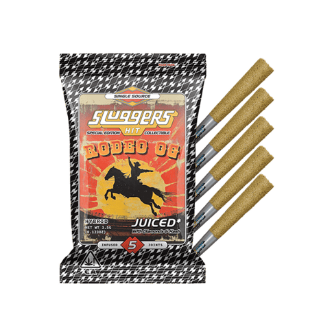 SLUGGERS - INFUSED PREROLL MULTIPACK - RODEO OG - 3.5G