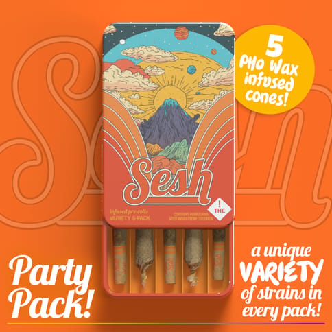 Variety Pack Cannabis PHO Infused Cone 5-Pack by Oil by Craft