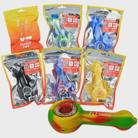 ELF Silicone Spoon Pipe 4.5"
