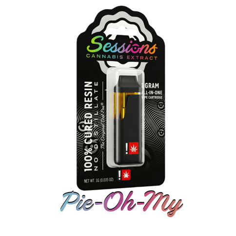 CURED RESIN CARTRIDGE | PIE-OH-MY | HYBRID | 1 GRAM | DISPOSABLE