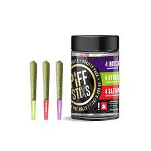 Variety 12 pk HC,W,A pre rolls (Piff Stixs)