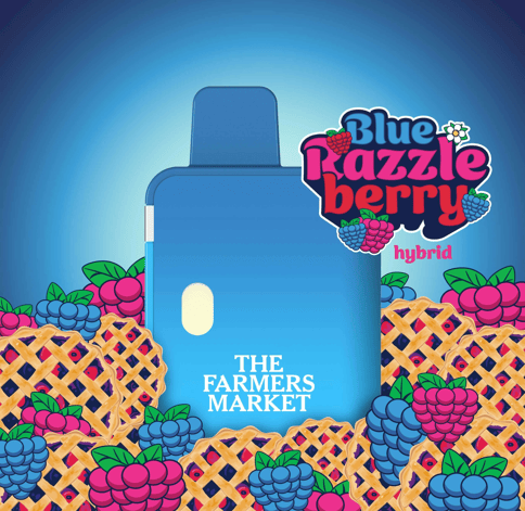 The Farmer's Market - Blue Razzleberry - 1g - Disposable Vape
