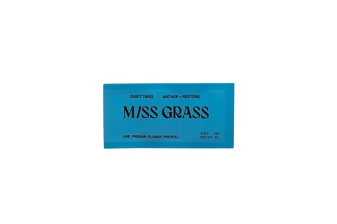 Miss Grass | Purple Kush | Sparks | Quiet Times | Preroll | 0.4g