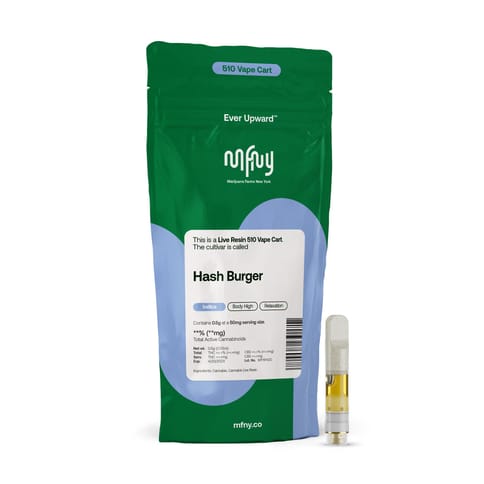 MFNY | Hash Burger | Live Resin .5g Cartridge