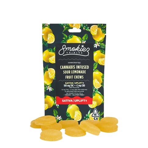 KB - SMOKIEZ - THC GUMMY - SOUR LEMONADE - 100MG