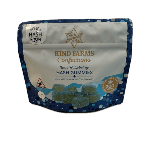 Kind Farms - Hash Gummies - Blue Raspberry - 200MG