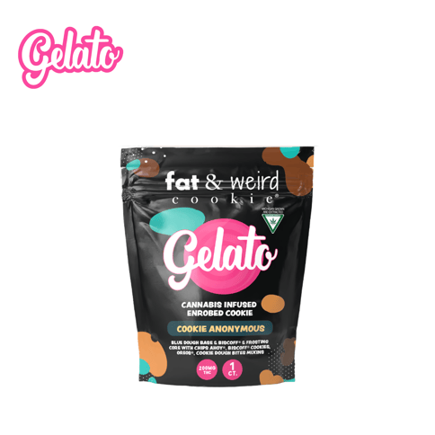 Cookie Anonymous 200mg Fat and Weird Infused Cookie | Gelato