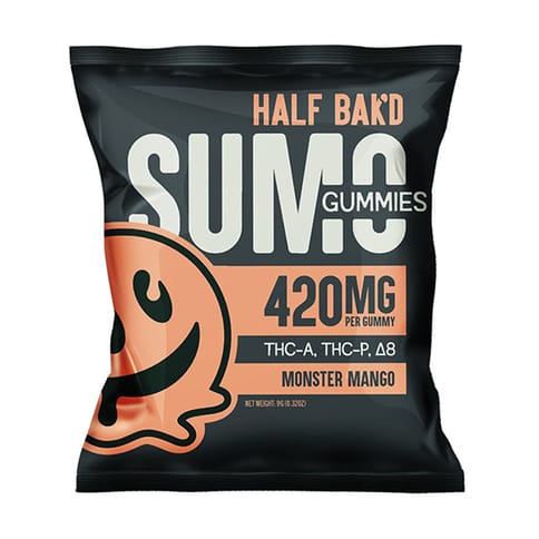 Half Bak’d Sumo Gummies 2 PK - Monster Mango