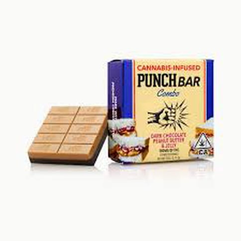 Punch | Dark chocolate PB&J | Edible | 100mg