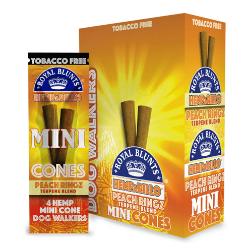 Hemparillo Mini Cones - Peach Ringz