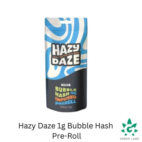(REC) Hazy Daze 1g Bubble Hash Preroll - Mac 1