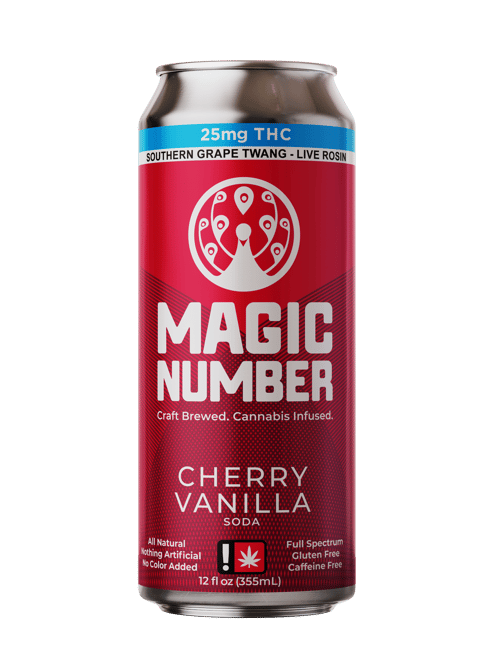 Cherry Vanilla 1:1   25MG THC/CBD (Magic)