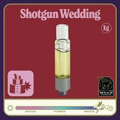Shotgun Wedding 1G Live Resin Cartridge (Mule)