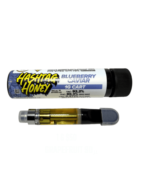 Hashtag Honey | Blueberry Caviar | Cartridge | 1g