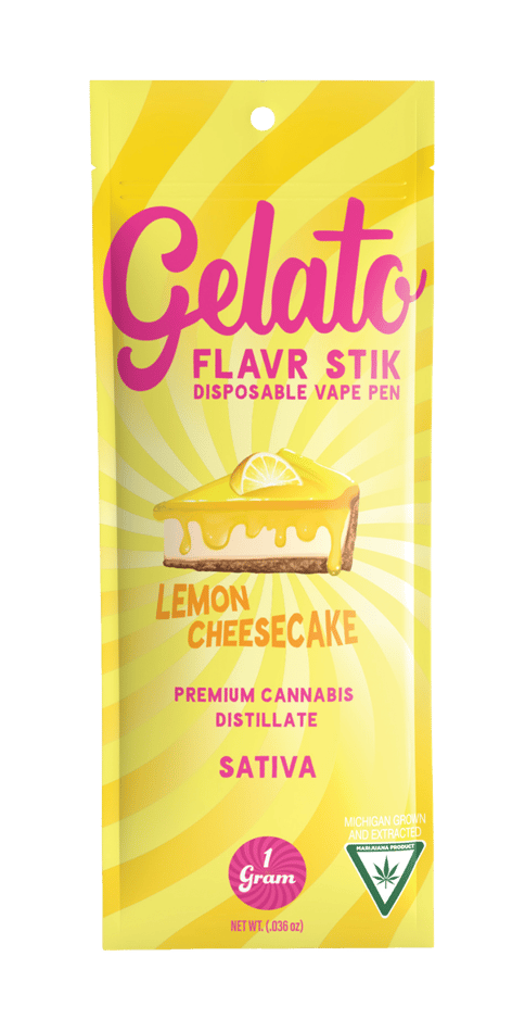 Lemon Cheese Cake Disposable Vape Pen 1g