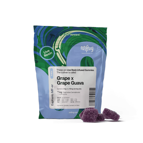 Grape x Grape Guava Live Resin Gummies