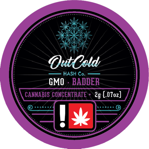 OutCold | GMO Live Rosin Badder | 2g