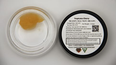 Midwest Extracts | Concentrates | Tropicana Chery Live Resin 1g