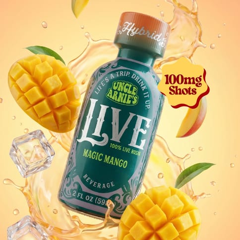KB - UNCLE ARNIES - SOLVENTLESS SHOT - MAGIC MANGO - 100MG
