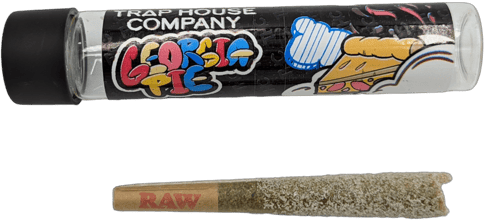 Traphouse Dubbz | 1.25g THCA Covered Infused Preroll | Georgia Pie