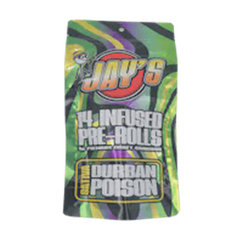 JAY's - 1g Infused PreRoll - Durban Poison - 14pk