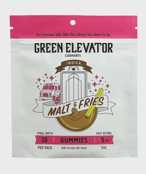Malt & Fries Gummies | Green Elevator Cannabis |