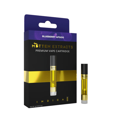 Blueberry Afgoo Vape Cart 1g