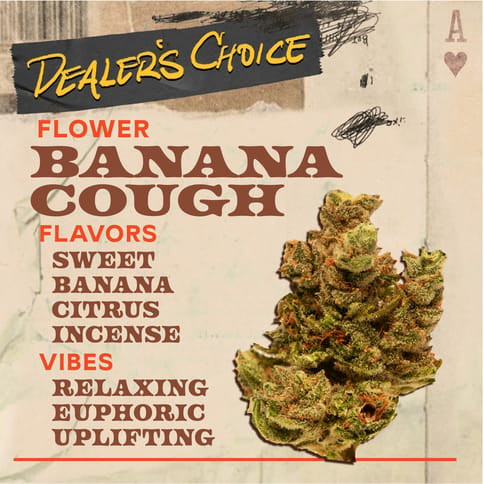Banana Cough - 3.5g Flower