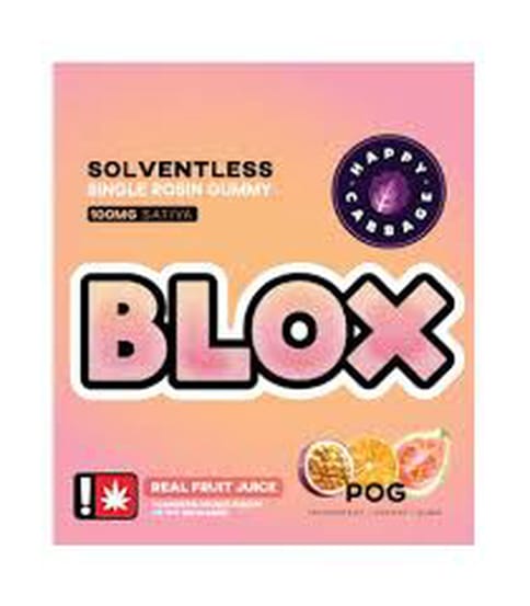 Passionfruit Orange Guava Blox Single Rosin Gummy