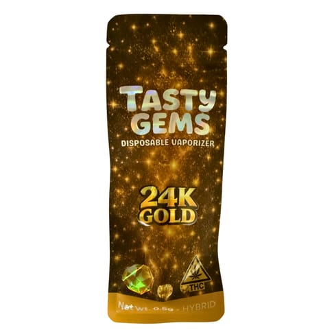 24k Gold Disposable | Tasty Gems |