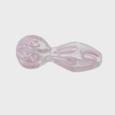 4" Swirl Glass Hand Pipe