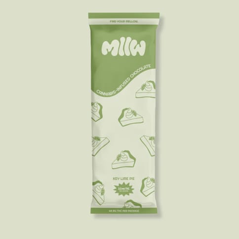MLLW THC-Infused Chocolate Bar Key Lime Pie
