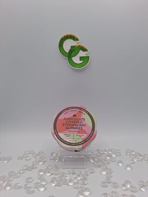 Chocolate Covered Strawberry 10MG Gummies 10 Pack Hepworth
